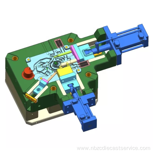 Custom ADC12 zinc Aluminum Alloy die cast mould